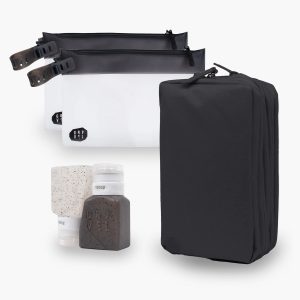 SET | Explorer PLUS™. Bottles. & TSA Bag